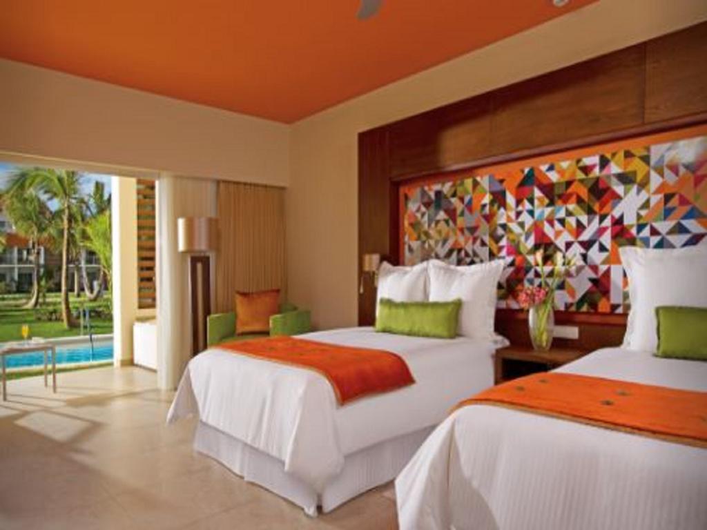 ブレスレス プンタ カーナ リゾート ＆ スパ 大人専用 プンタ・カナ エクステリア 写真 A room at the Hard Rock Hotel
