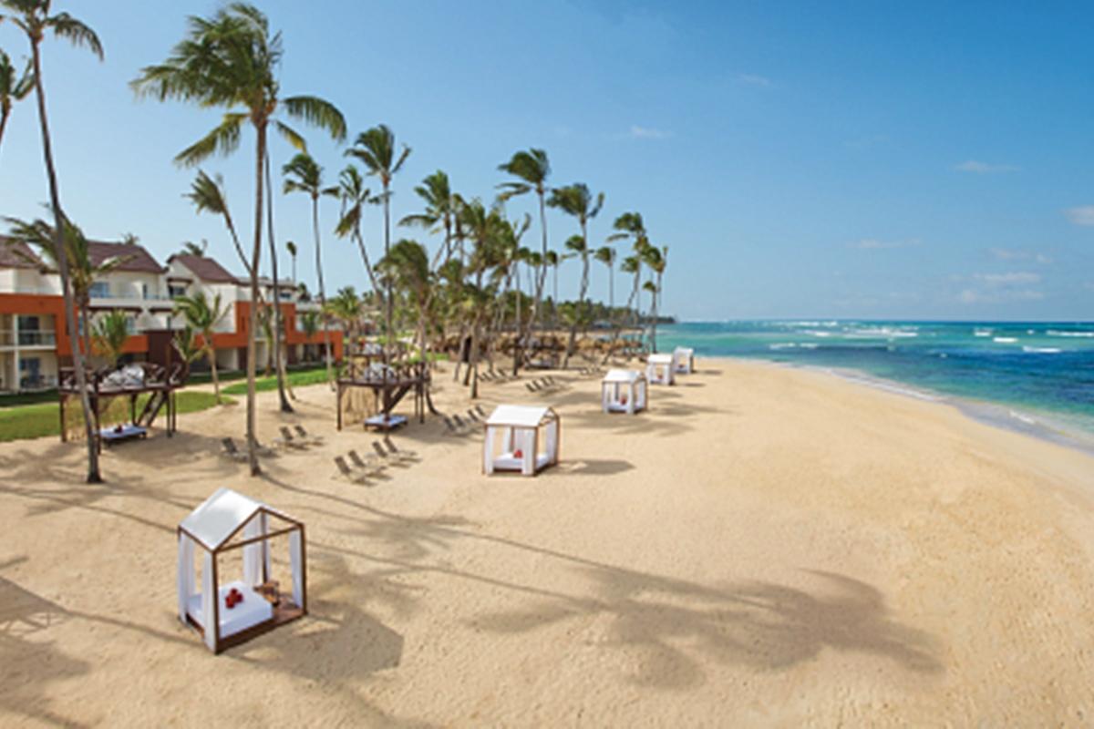 ブレスレス プンタ カーナ リゾート ＆ スパ 大人専用 プンタ・カナ エクステリア 写真 Beach at Hard Rock Hotel & Casino Punta Cana