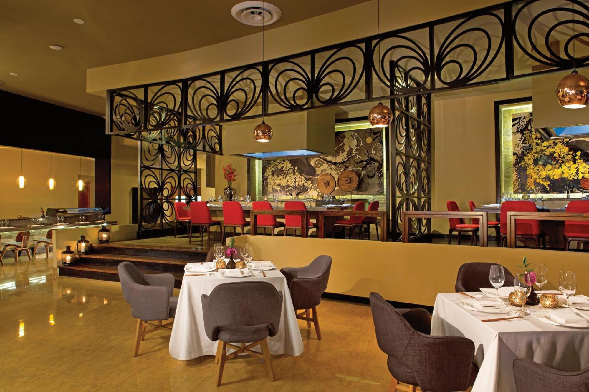 ブレスレス プンタ カーナ リゾート ＆ スパ 大人専用 プンタ・カナ エクステリア 写真 The restaurant at the hotel